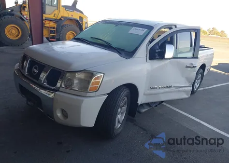 2005 Nissan Titan Le from USA, damaged, VIN 1N6AA07A75N550755